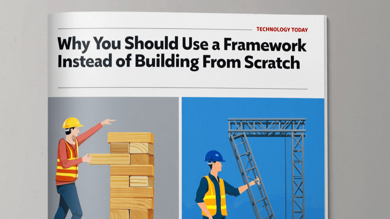 Why You Should Use a Framework Instead of Building From Scratch
